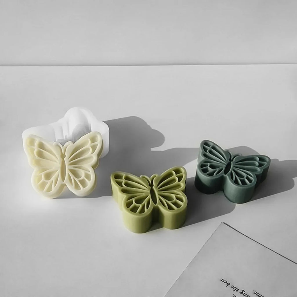 Sculpture Beautiful Butterfly Candle Silicone Mold DIY Insect Series Resin Mould Aromatherapy Soap Gypsum Handmade Home Decor Lootquake LLC