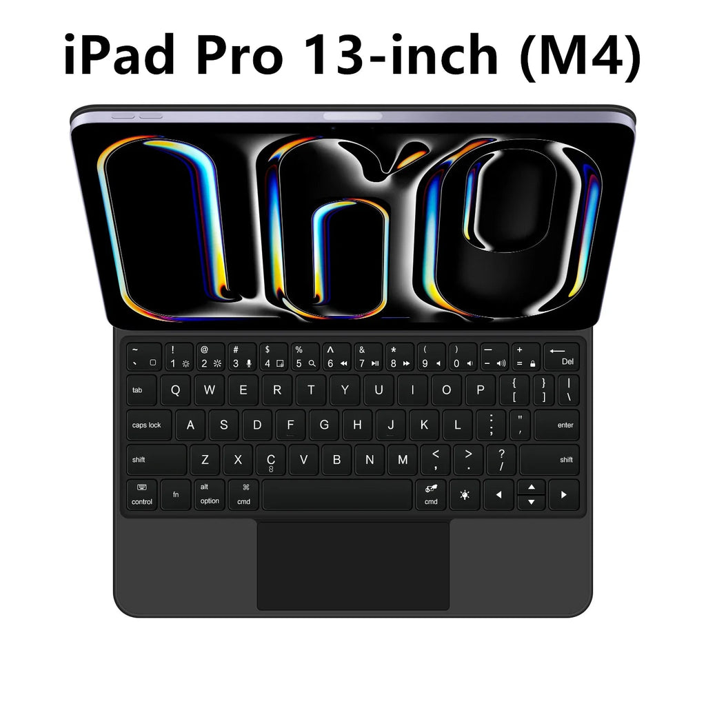 Magic Keyboard Case For iPad Pro 11 inch 12.9" M2 13 M4 Air 4th 5th ipad10 10th 10.9 Smart Cover Multi-touch Magnetic backlight Lootquake LLC