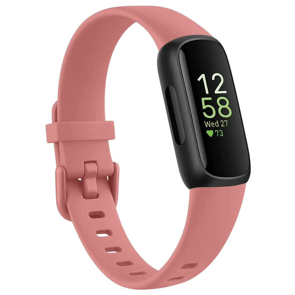 Fitbit Inspire 3 Silicone Band – Soft Waterproof Strap - SJB-DIAMOND ELITES