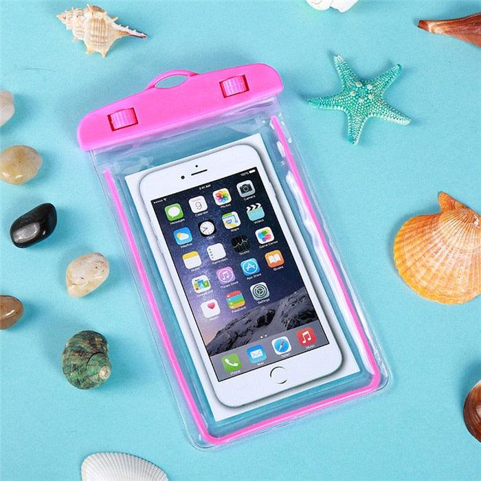 Waterproof Phone Case Universal Mobile Cover case For iPhone 13 Pro Max Phone Bag Underwater Case Phone Plastic Waterproof Underwater Pouch for Mobile Phone Case & Strap Stevvex