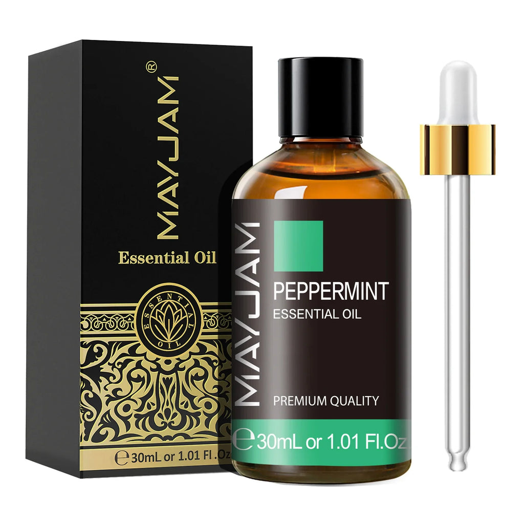 MAYJAM 1PCS 30ML Aromatherapy Essential Oil Lavender Vanilla Jasmine Eucalyptus Peppermint Aroma Oil for Diffuser Candle Soap Lootquake LLC