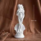 Classical Greek Goddess Statues - Small Artistic Figurines, Venus Sculptures for Office Bookcases and Living Room Decor Lootquake LLC