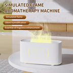 Map Humidifier Colorful Gradient Flame Aroma Diffuser Home Hotel Desktop USB Air Humidification Lootquake LLC