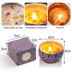 Scented Candle Handmade Natural Soy Aromatherapy Fragrance Birthday/New Year/Teacher Day/Christmas/Party Mother's Day Gift Lootquake LLC