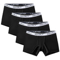 POKARLA 4PCS Women’s Cotton Boxer Underwear Ladies Soft Safety Panties Female Breathable Inseam Briefs Set Boy Shorts Plus Size Lootquake LLC