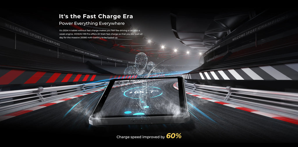 HOTWAV R9 Pro Rugged Tablet 11'' FHD+ 2K Display 20080mAh Massive Battery Pad Android 14 6GB 256GB Camera Global 4G Tablet PC Lootquake LLC