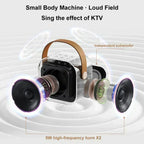 Wireless Bluetooth singing karaoke speaker microphone speaker microphone home family ktv integrated mobile phone handheld Lootquake LLC