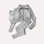 FlexFit Seamless Yoga Set: Comfy, Stylish, Versatile THRIXINE