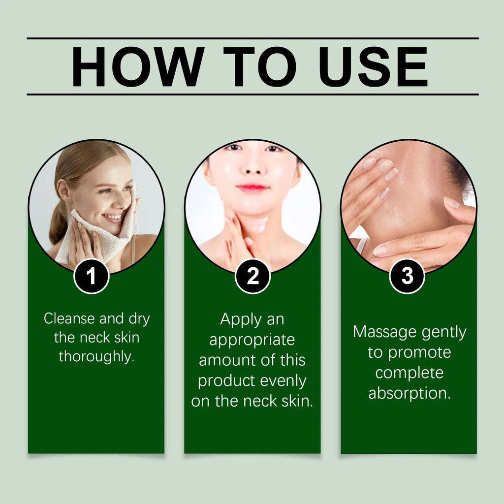 Collagen Neck Cream Anti Aging Reduces Wrinkles Lines Improve Double Chin Sagging Lifts Tightens Brighten Skin Beauty Neck Cream Lootquake LLC