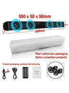 Powerful Wireless Bluetooth Speaker for Home Theater Computer TV Car Sound Box Soundbar Heavy Bass Subwoofer Radio caixa de som Lootquake LLC