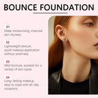 EELHOE Flawless Foundation Cream Waterproof Glow Skin Oil Control Full Coverage Makeup Cosmetics Brightening Face Foundation 20g