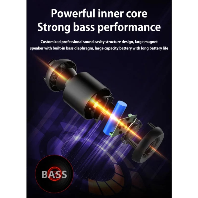 Wireless Bluetooth Speaker AI Intelligent Artificial Voice Control Insert Card Small Audio Mobile Phone Computer Desktop Lootquake LLC