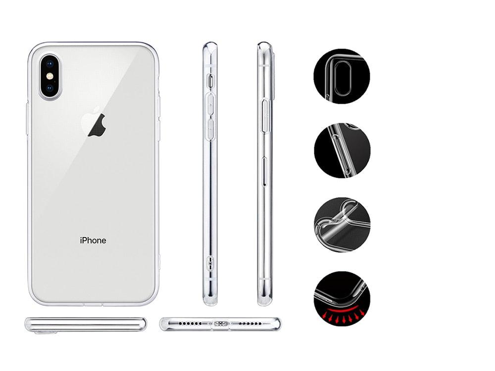 American Cars Phone Case For Iphone 13 12 11 Pro Max Mini Xs X Xr 8 7 Plus 6s 6 Se 2020 Transparent Cover Shockproof Scratch Resistant Phone Case Stevvex