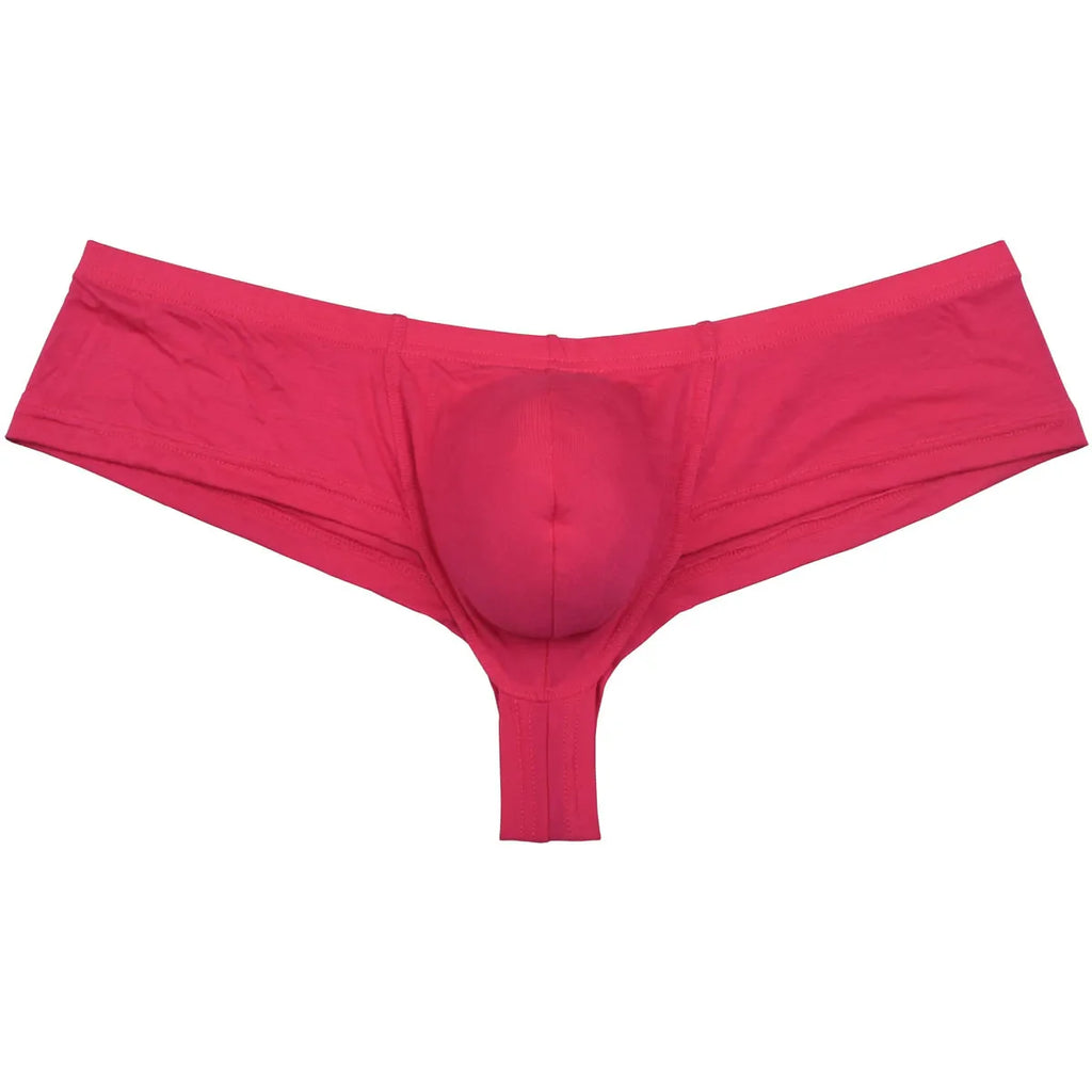 Men's Micro Boxers Mini Bikini Briefs Underwear Slip Bulge Pouch Breathable Smooth Beach Trunks Stretchy Panties Low Rise Soft
