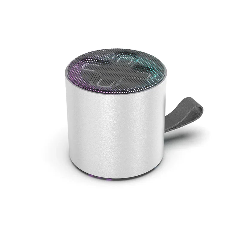 Wireless Speaker Portable Bluetooth 5.3 RGB Light Music Player Long Play TWS Connectivity Mic Subwoofer Mini Outdoor Bass Sound Lootquake LLC