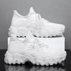 Women Comfortable Soft Sole Sneakers Breathable Knitting Flats Woman Lightweight Slip-on Loafers Non-Slip Running Sports Shoes