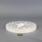 Selenite 5.5" Jumbo "Forest Fairy" Charging Plate