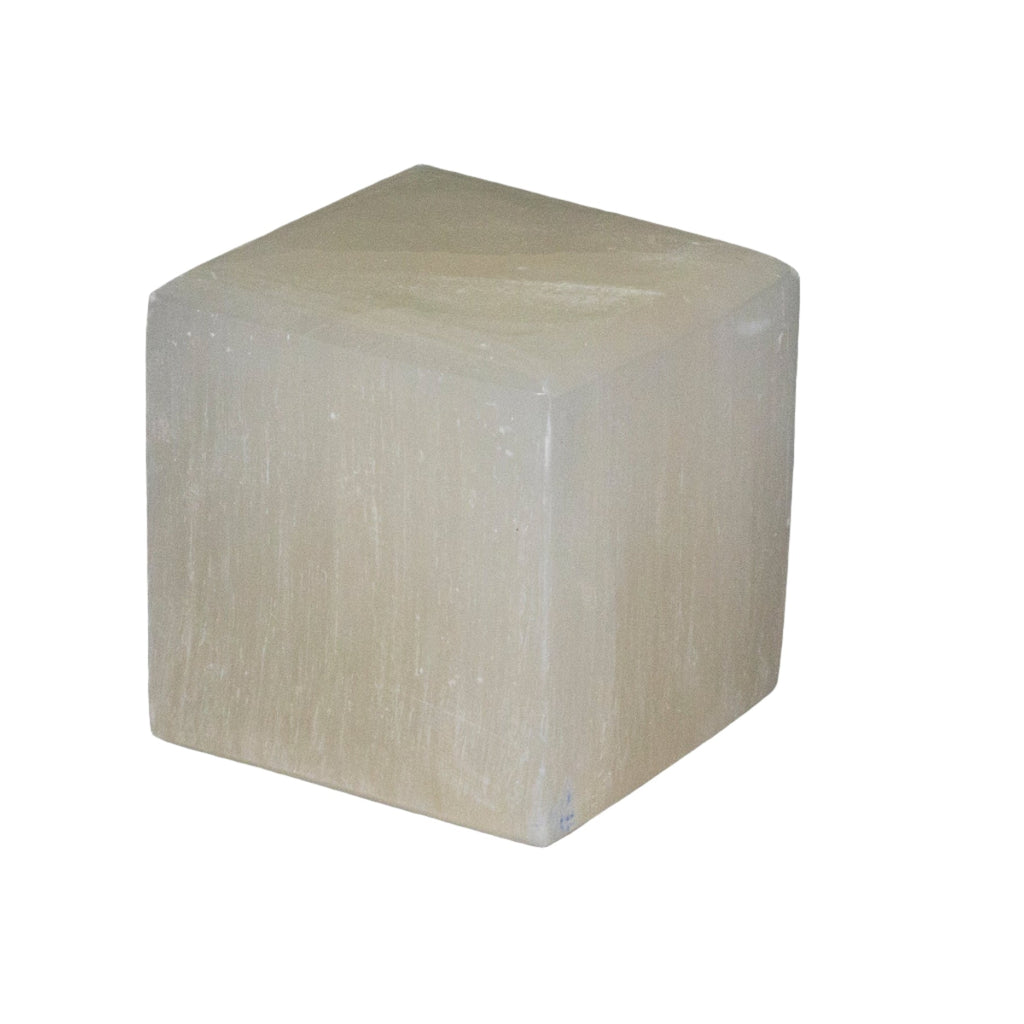 Selenite Cube - SJB-DIAMOND ELITES