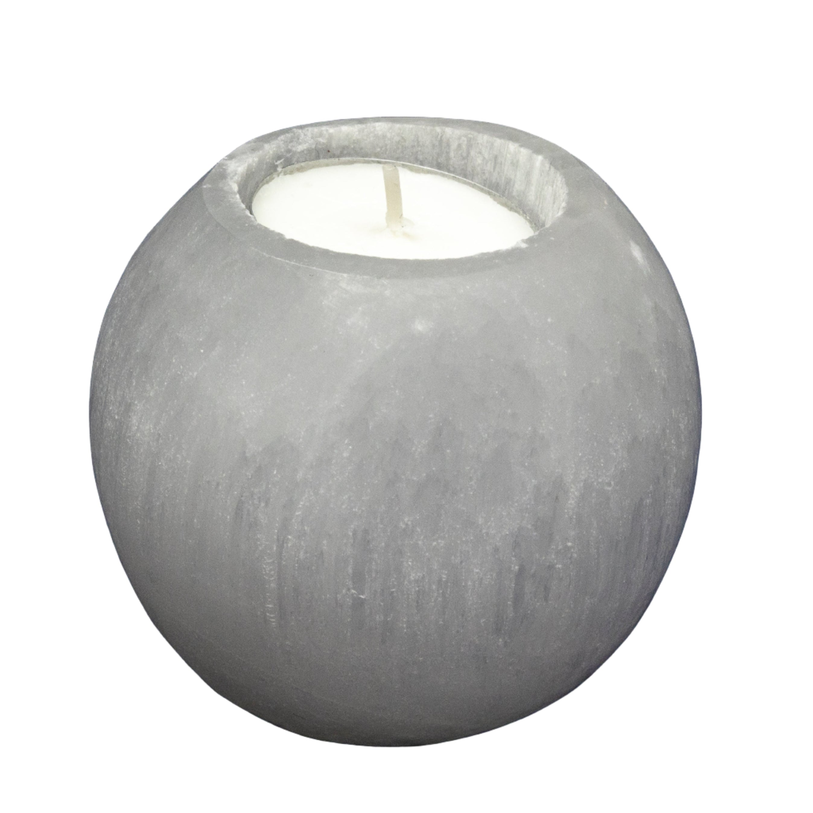 Selenite Round Tealight Candle Holder - SJB-DIAMOND ELITES