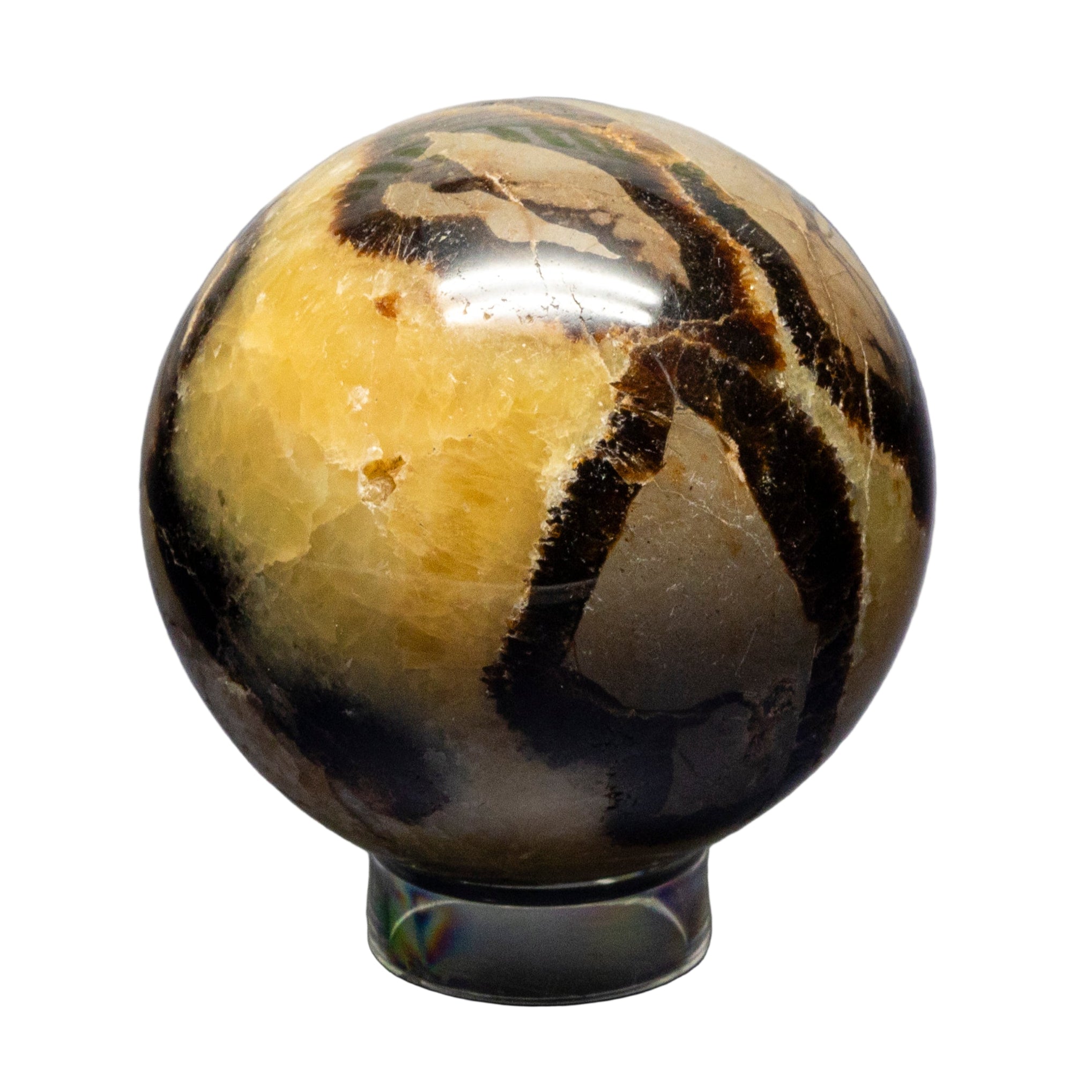 Septarian Stone Sphere 66-75mm - SJB-DIAMOND ELITES