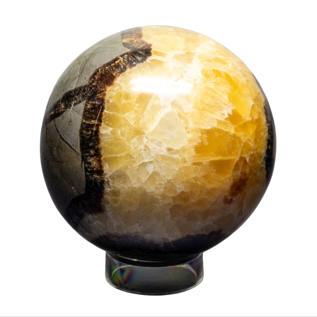 Septarian Stone Sphere 66-75mm - SJB-DIAMOND ELITES