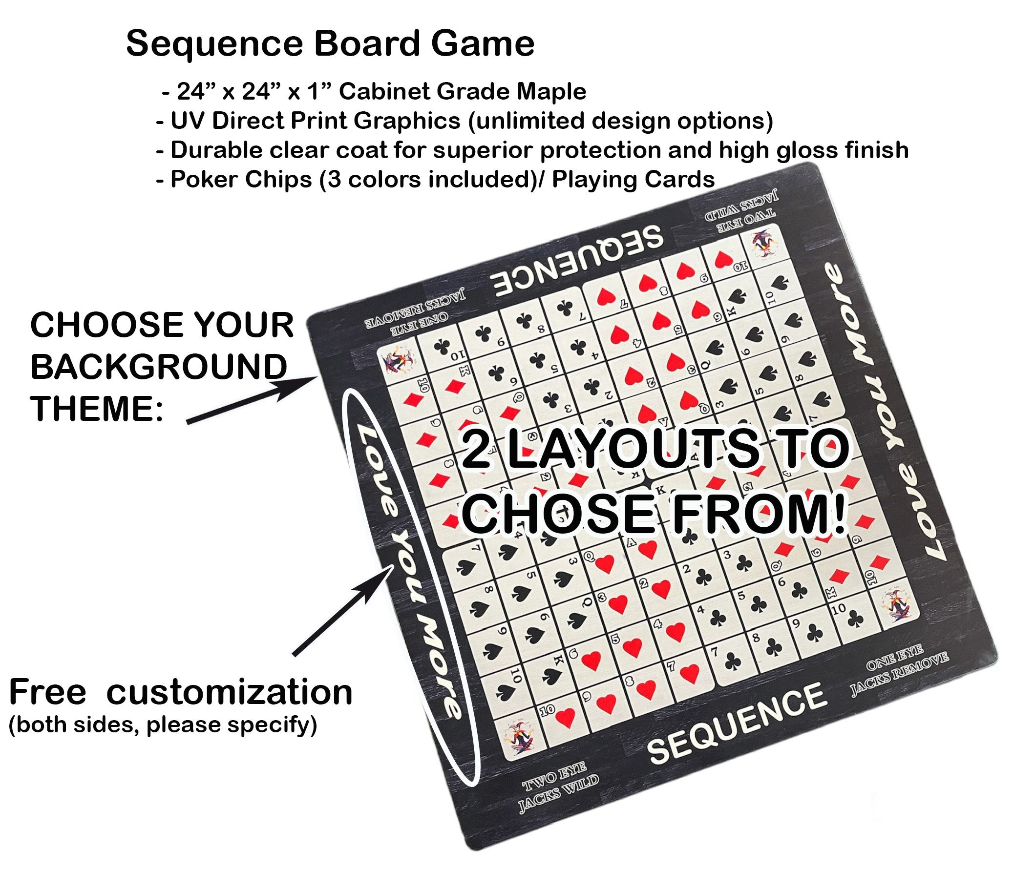 Sequence  Game - SJB-DIAMOND ELITES