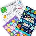 Pen+Gear 18 Sheets Motivational Classroom Reward Sticker Book the Best Teacher Incentive Ever