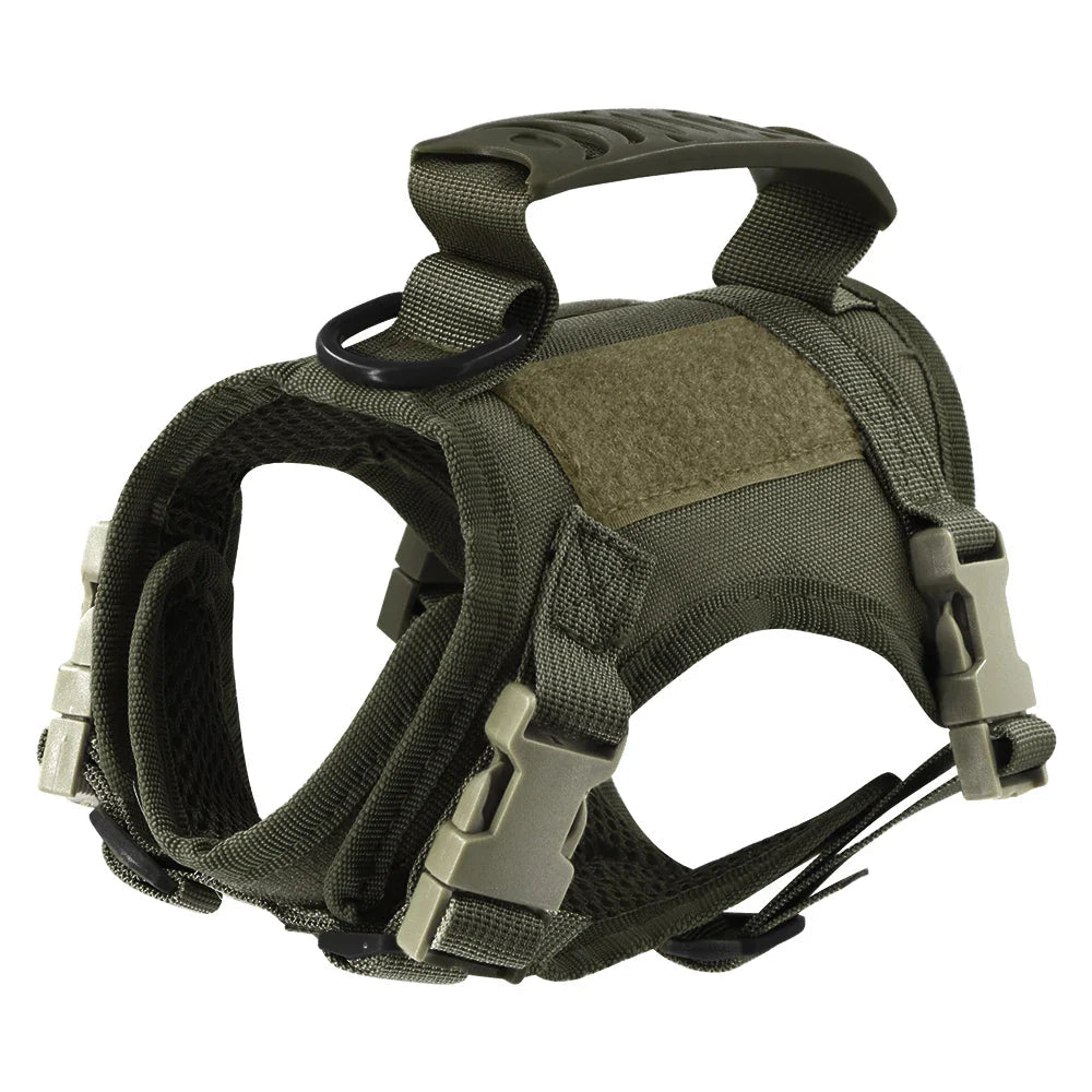 Tactical Cat Harness with 2 Patches Stickers Vest Harnesses THRIXINE