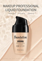 LAIKOU Liquid Foundation Moisturizing Long Lasting Face Comestics Natural Brighten Face Base Tone Make Up 30ml Lootquake LLC
