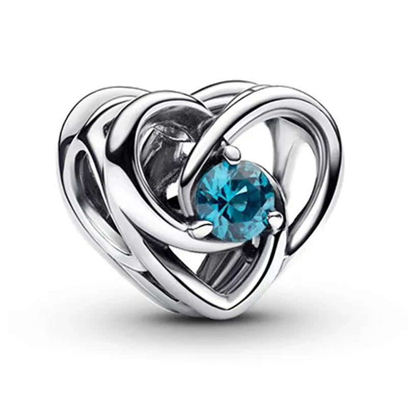 925 Silver Valentine's Day Snake Year Series Pendant Suitable for 925 Sterling Silver Original Women's Bracelet DIY Jewelry Gift Lootquake LLC