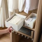 2PCS Home Storage Rack Track Closet Slide Home Kitchen Bedroom Storage Accessories Pullout Track Drawer Basket Pull Rail Slides Lootquake LLC