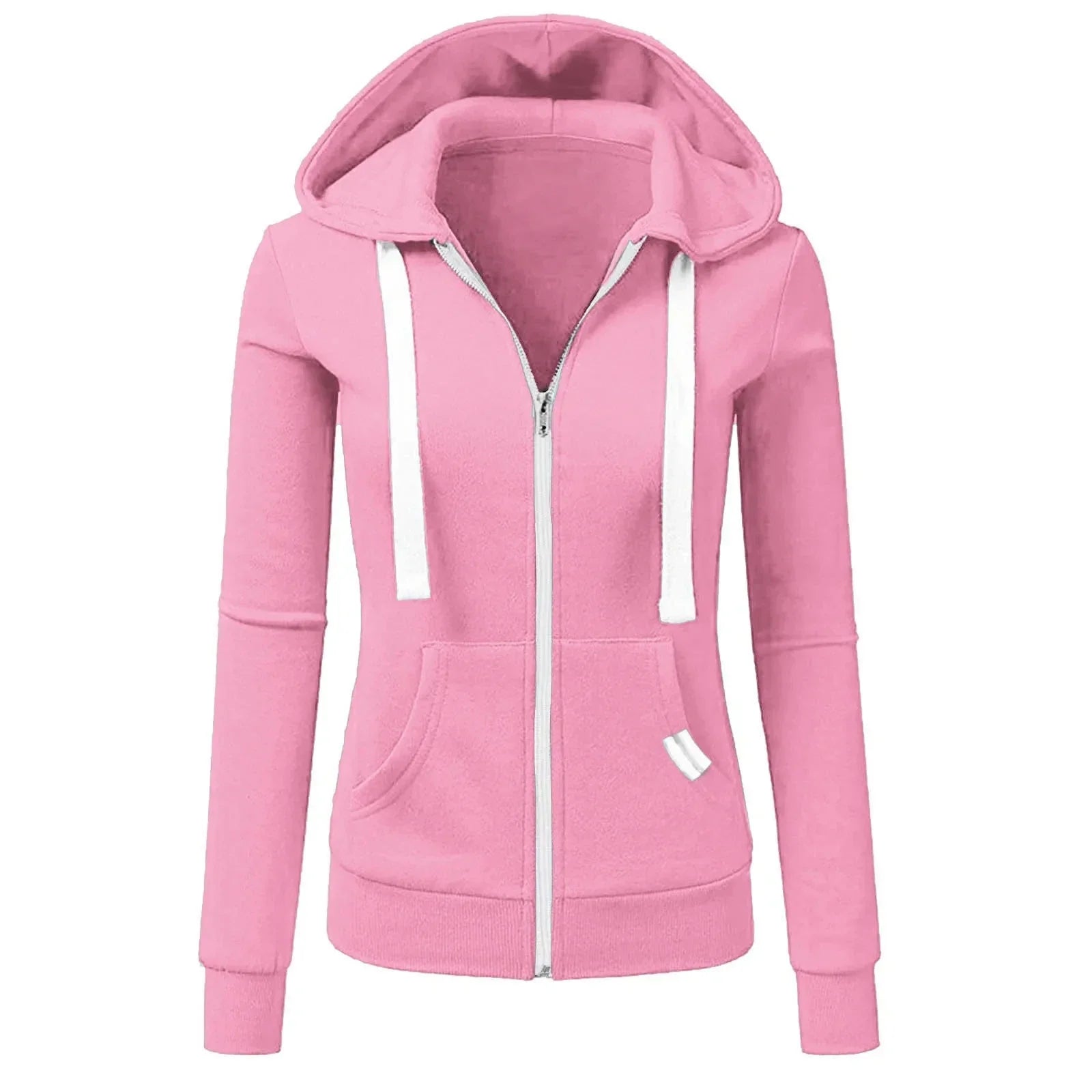 Korean Chic Zipper Hoodie: Casual Cardigan for All - SJB-DIAMOND ELITES