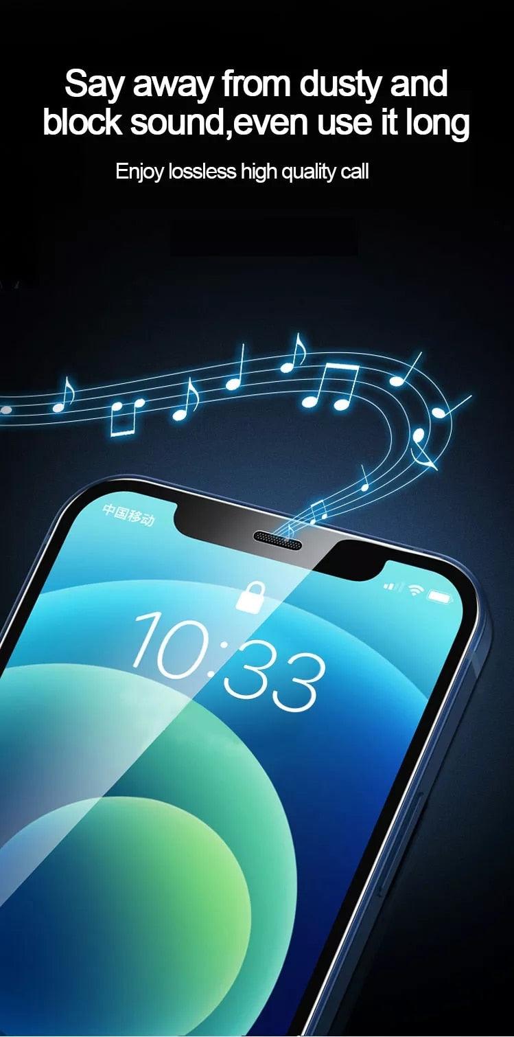4PCS Tempered Glass for iPhone 11 12 13 Pro XR X XS Max Screen Protector on for iPhone 14 Pro Max Mini 7 8 6 6S Plus 5S SE Glass Tempered Glass Pad Full Screen Screen Protector Stevvex