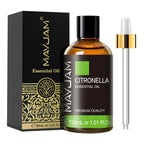 MAYJAM 1PCS 30ML Aromatherapy Essential Oil Lavender Vanilla Jasmine Eucalyptus Peppermint Aroma Oil for Diffuser Candle Soap Lootquake LLC