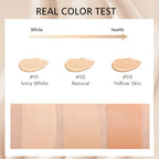 Liquid foundation naturally covers flaws without sticking powder, plain face cream, transparent foundation, conceals blemishes Lootquake LLC