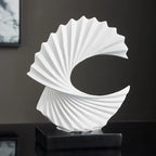 Modern Decor Abstract Sculpture Resin Sculptur Art Golden Statue Living Room Home Decoration Office Desk Decoration Accessories Lootquake LLC