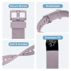 Fitbit Inspire 3 Silicone Band with Designs – Stylish Patterned Strap - SJB-DIAMOND ELITES
