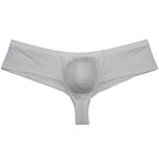 Men's Micro Boxers Mini Bikini Briefs Underwear Slip Bulge Pouch Breathable Smooth Beach Trunks Stretchy Panties Low Rise Soft