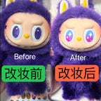 17cm Labubu V1v2 Eye Makeup Color False Eyelash Customization Gorgeous And Exquisite Eye Makeup Stickers Eyelash Stickers Lootquake LLC