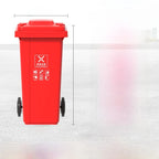 Large Capaci Outdoor Kitchen Waste Bin 240L with Wheels for ering Commercial Use Big Size Tra Can Recycling Bin