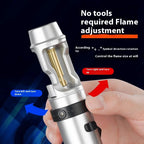 BlazeMaster: Windproof Metal Torch for BBQ & More THRIXINE