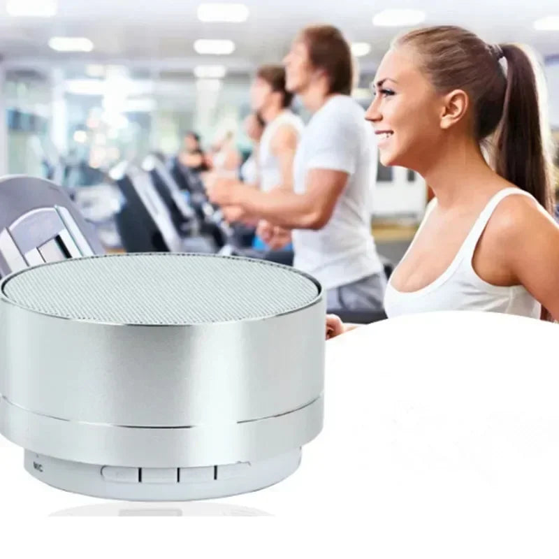 Bluetooth wireless speaker, A10 small steel gun portable subwoofer, mini Bluetooth color speaker, suitable for playing music Lootquake LLC