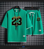 Men's Sports Suit Shorts Set THRIXINE