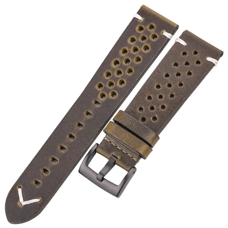 Samsung Galaxy Watch Genuine Breathable Leather Strap - SJB-DIAMOND ELITES