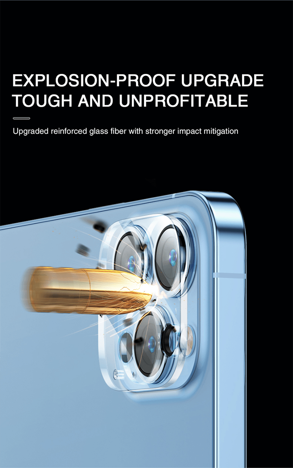 4Pc Camera Lens Protector For iPhone 14 13 12 Pro Max Full Cover Tempered Glass For iPhone 13 12 Mini Camera Protector Lens Film Camera Protective Glass For iphone Stevvex