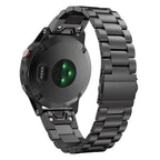 Garmin Stainless Steel Band - Sleek QuickFit Design - SJB-DIAMOND ELITES