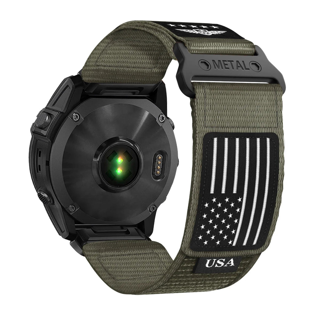 Garmin Fenix Nylon Strap - Tough, Tactical, QuickFit Band BandsCo Straps