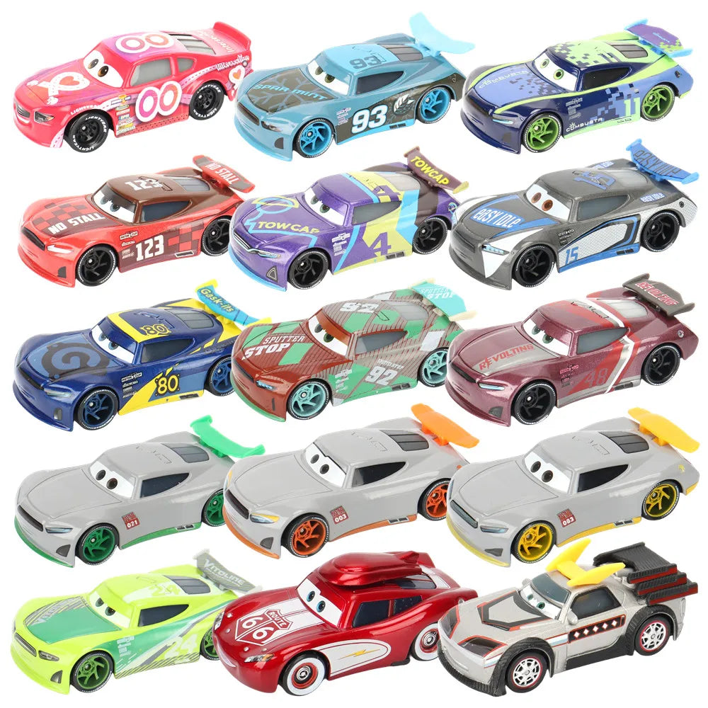 Cars toy Cars Lightning McQueen rhapsody matador bulldozer truck Mater harvester 1:55 Diecast Metal Car Model Toy