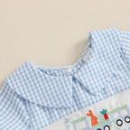 Infant Easter Bunny Romper Sleeveless Round Neck Train Embroidery Jumpsuit Baby Boy Newborn Playsuit Outfit Costume Lootquake LLC