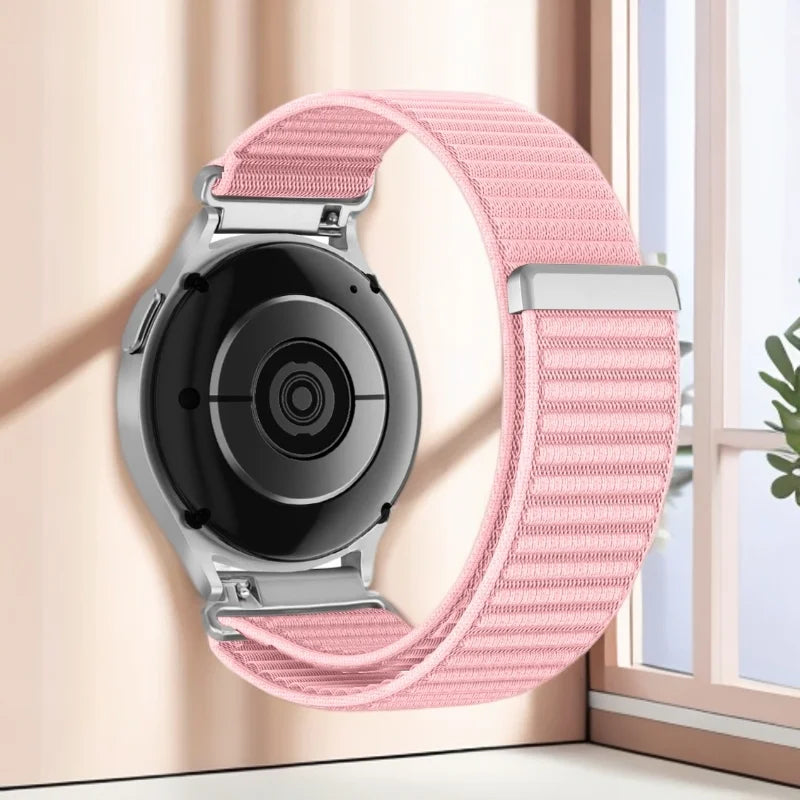 Polar Smartwatch Nylon Hook-and-Loop Bands For Unisex Comfort